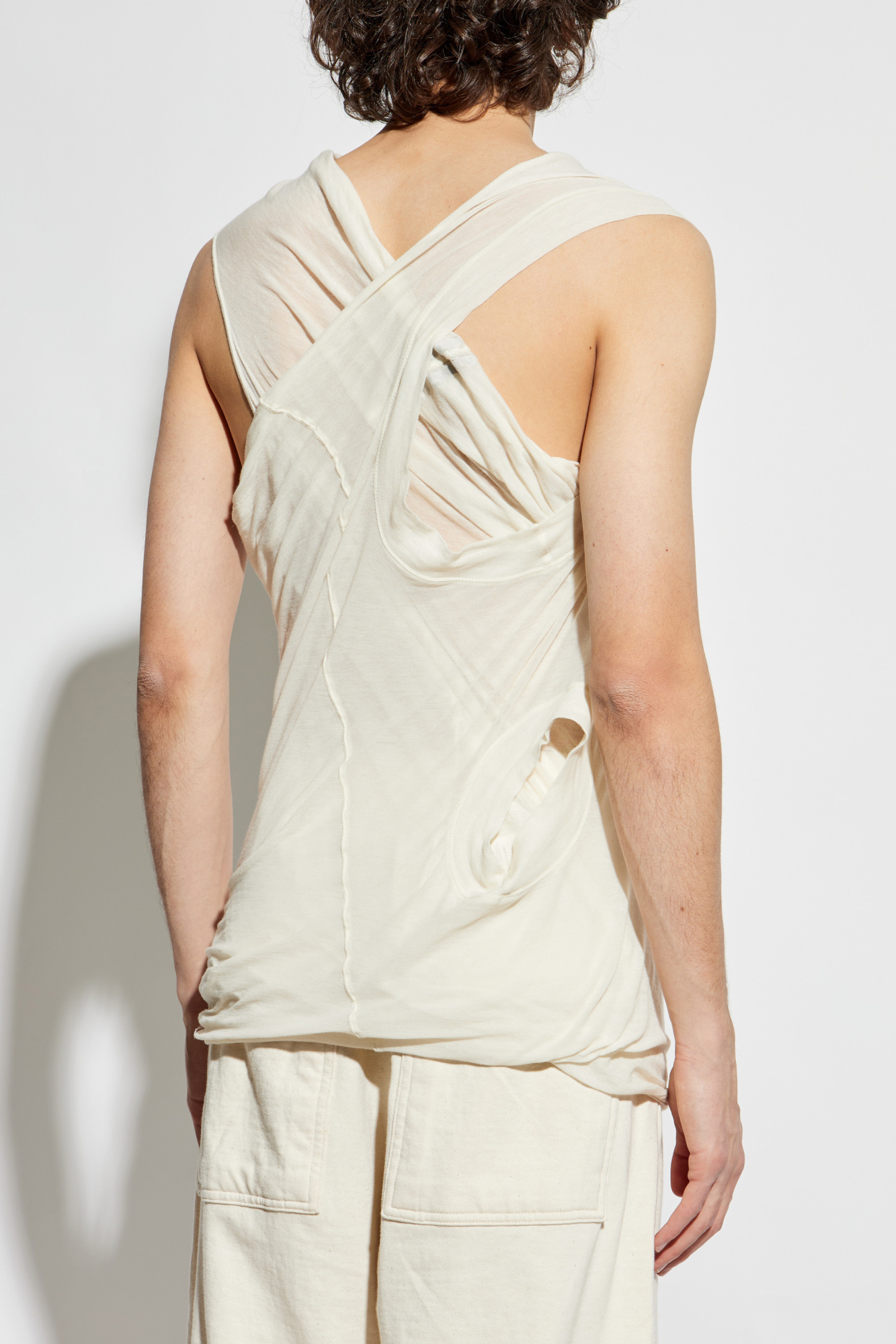 【Rick Owens】ホワイト ハリウッドバナナTシャツ RICK OWENS - TOPS - Rick Owens
